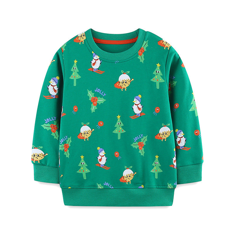 Fashionable printed children's sportswear