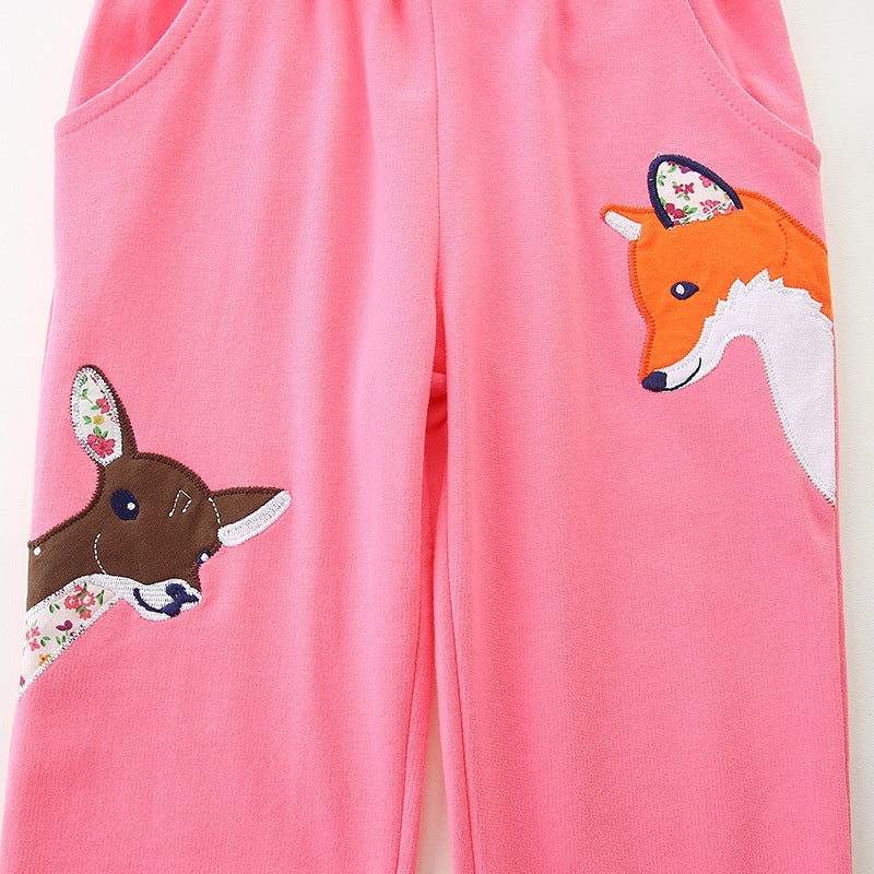 Pink rabbit pants