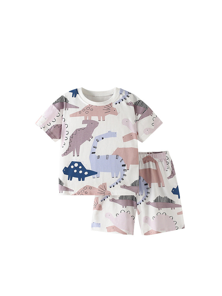 Dinosaur texture summer set