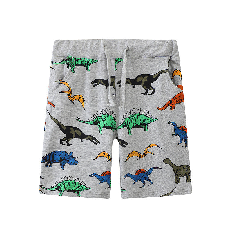 Dinosaur sticker shorts
