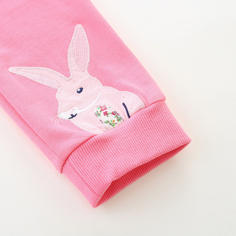 Pink rabbit pants