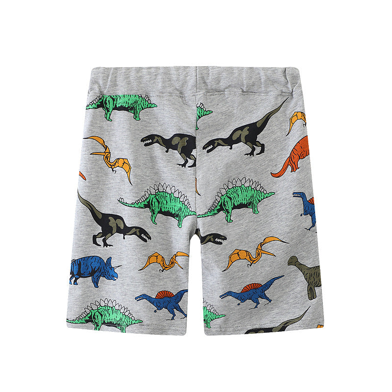 Dinosaur sticker shorts