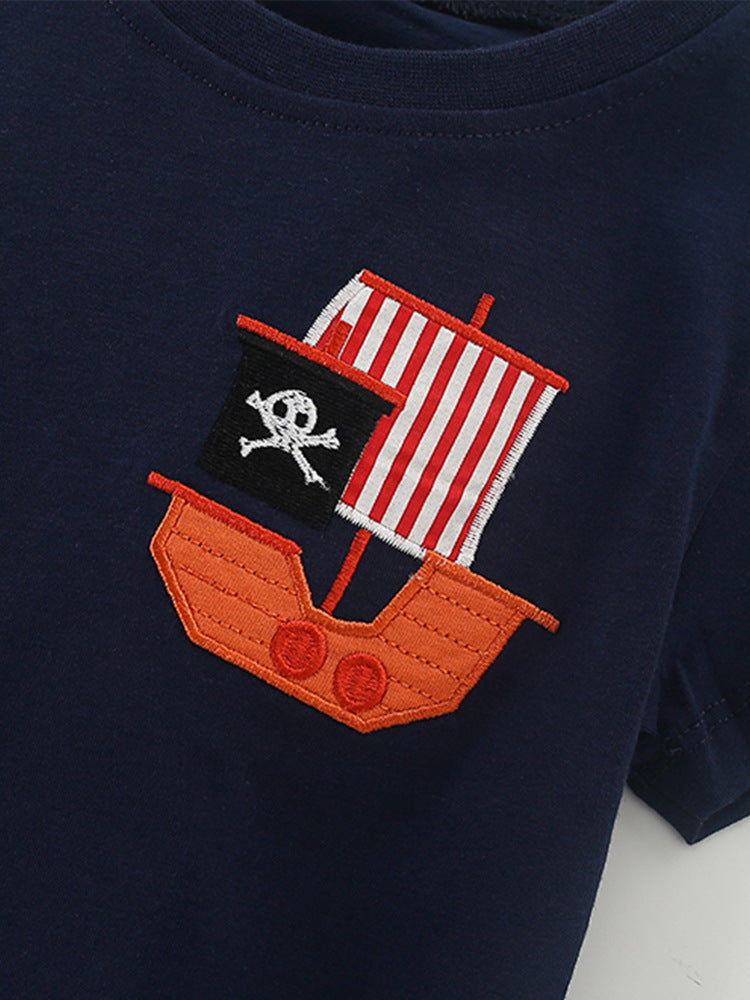 Roaring Sailor Boy Two Piece Set