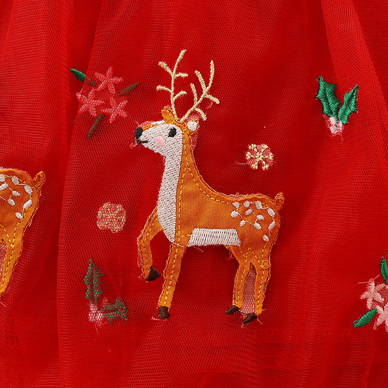 Elk mesh children's skirt