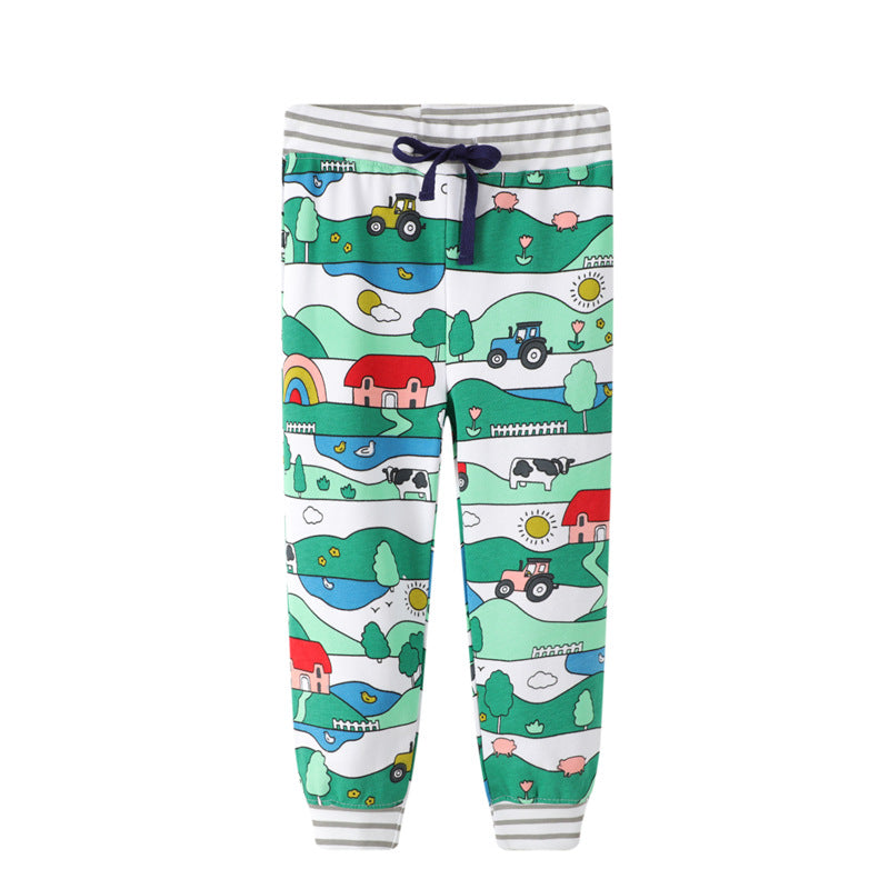 Green Cabin Pants
