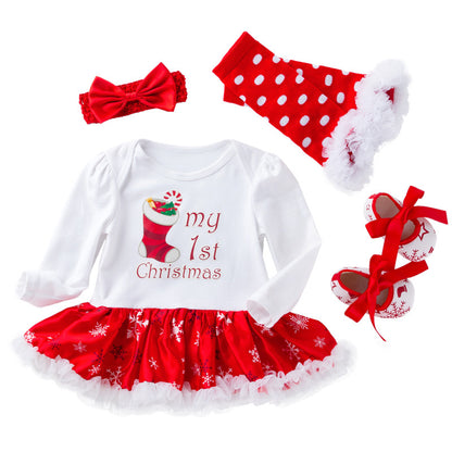 Christmas baby outfit