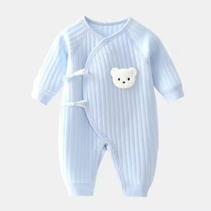 Newborn jumpsuit Spring And Autumn Bodysuit Bear Infant Romper Baby clothes