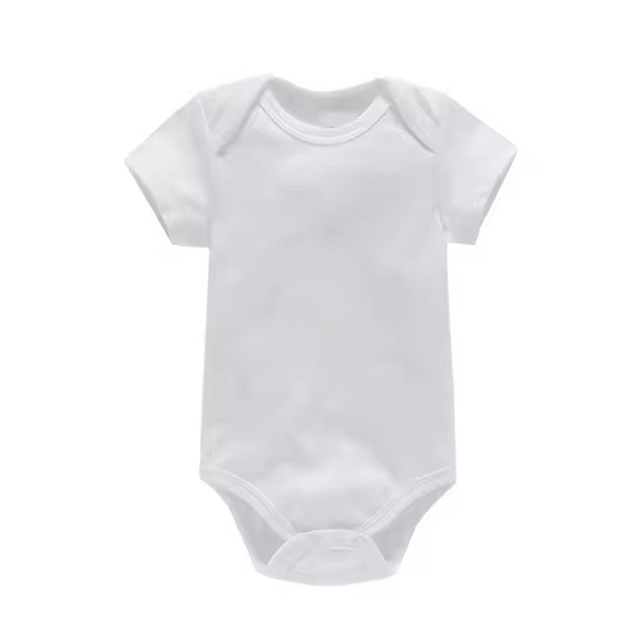 Wholesale Onesie Baby Clothes Printing Short Sleeve 100% Cotton Plain Romper