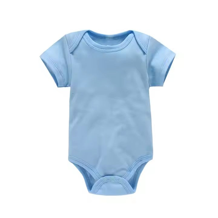 Wholesale Onesie Baby Clothes Printing Short Sleeve 100% Cotton Plain Romper