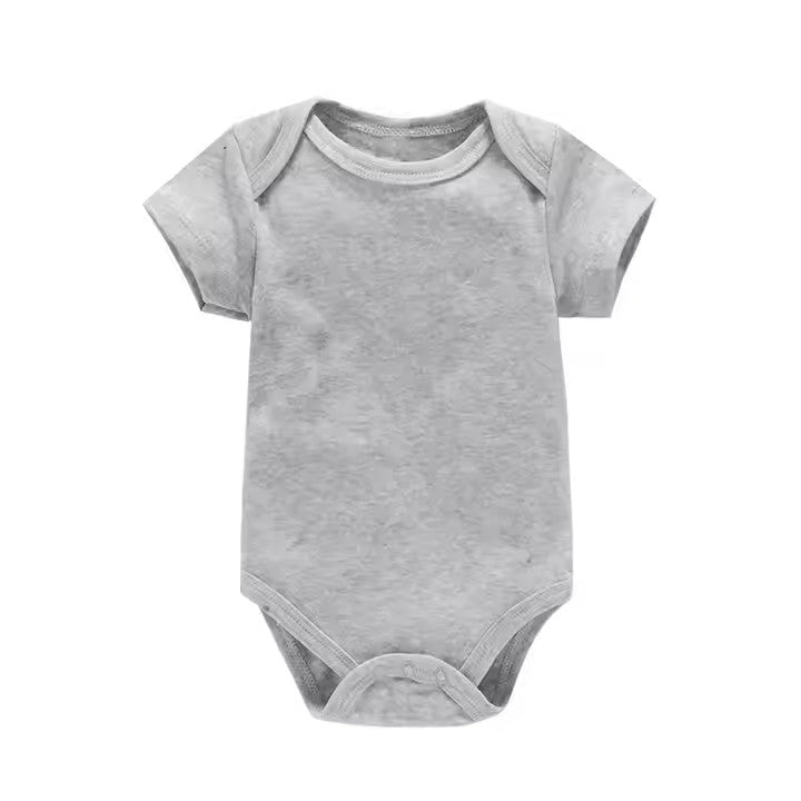 Wholesale Onesie Baby Clothes Printing Short Sleeve 100% Cotton Plain Romper