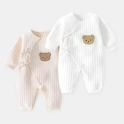 Newborn jumpsuit Spring And Autumn Bodysuit Bear Infant Romper Baby clothes