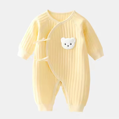 Newborn jumpsuit Spring And Autumn Bodysuit Bear Infant Romper Baby clothes