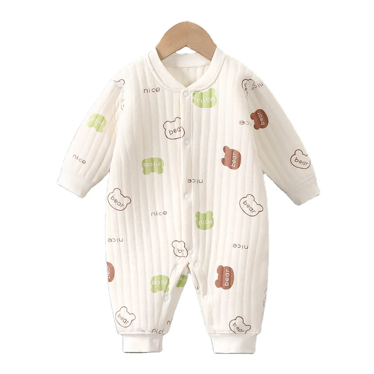 Winter Infant Clothing Warm Long Sleeve Romper Newborn Baby Clothes