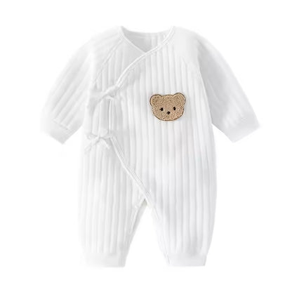 Newborn jumpsuit Spring And Autumn Bodysuit Bear Infant Romper Baby clothes