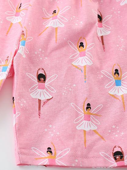 Dancing Angel Pink Two Piece Set
