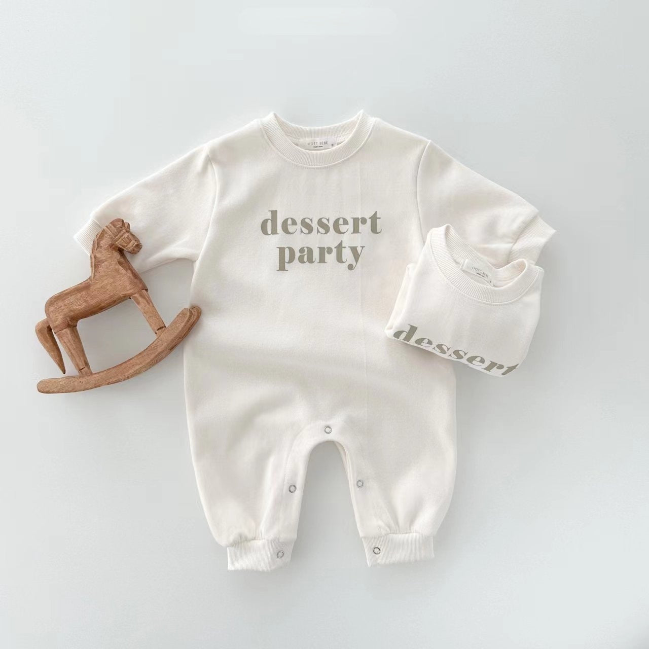 White party long sleeved jumpsuit