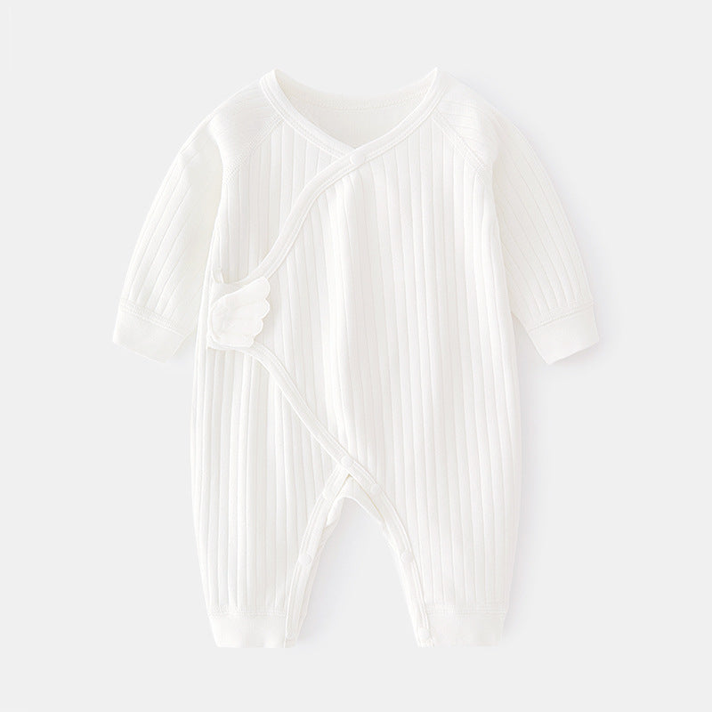 White long sleeved jumpsuit