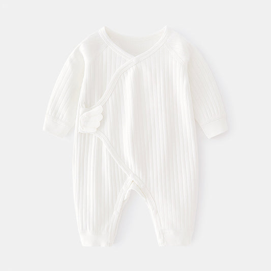 White long sleeved jumpsuit