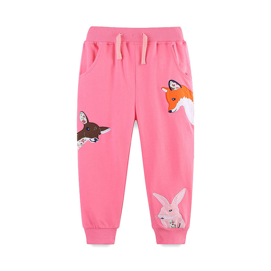 Pink rabbit pants