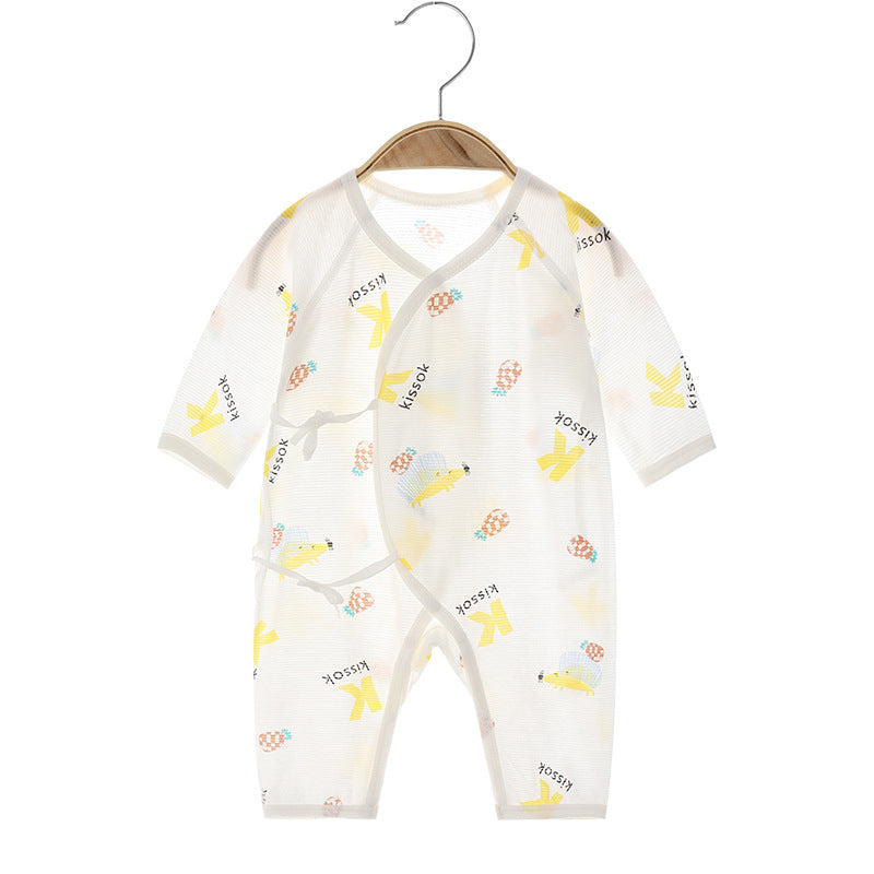 Yellow printed long sleeved shirt