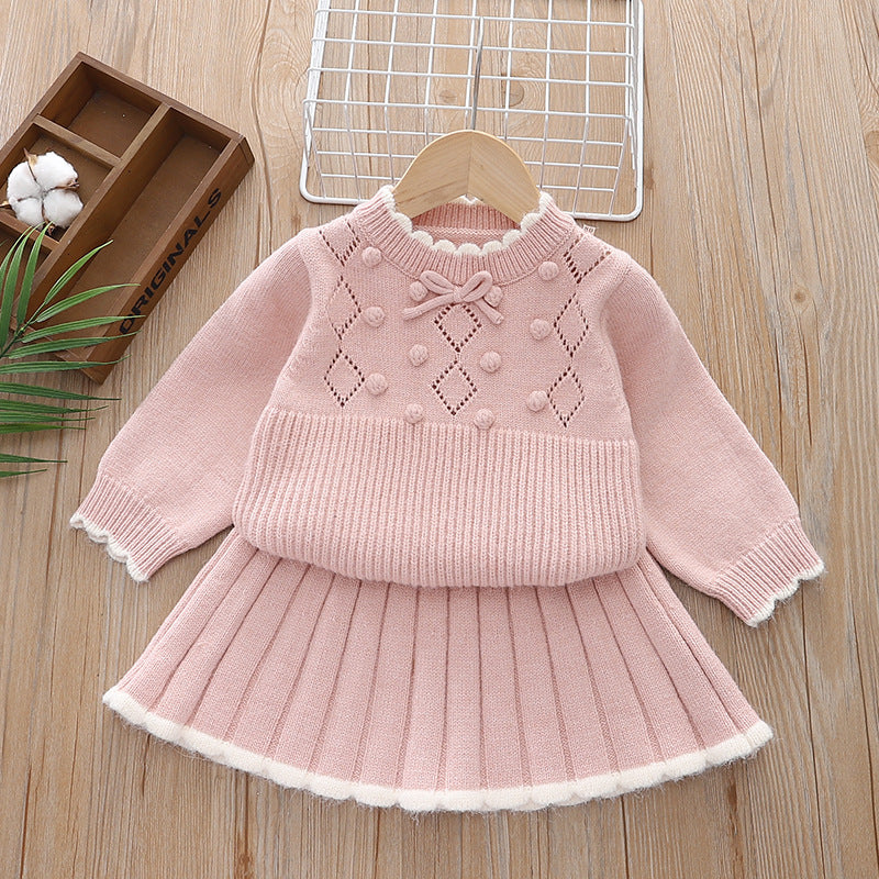 Knitted two-piece set