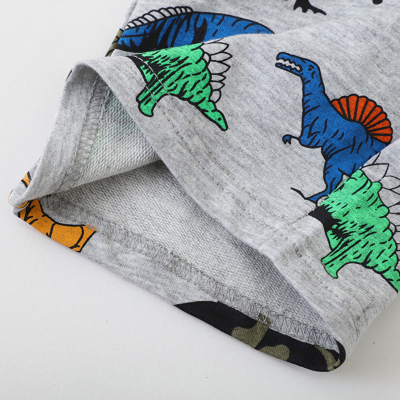 Dinosaur sticker shorts