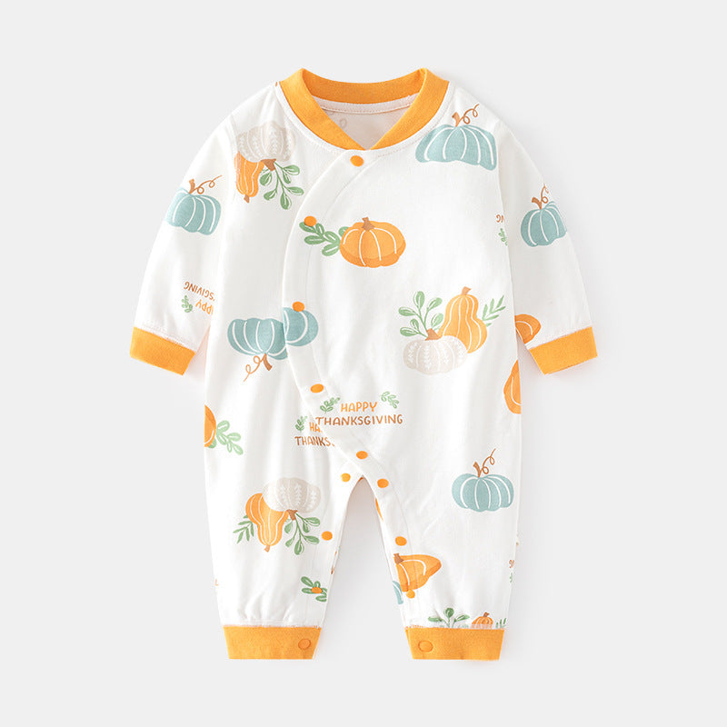 Yellow melon long sleeved jumpsuit