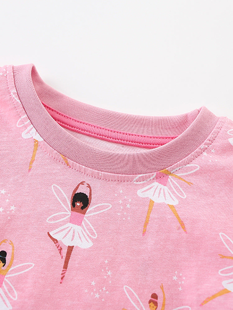 Dancing Angel Pink Two Piece Set