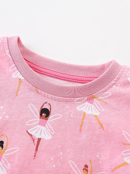 Dancing Angel Pink Two Piece Set