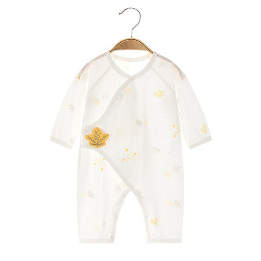 Yellow maple leaf long sleeved shirt