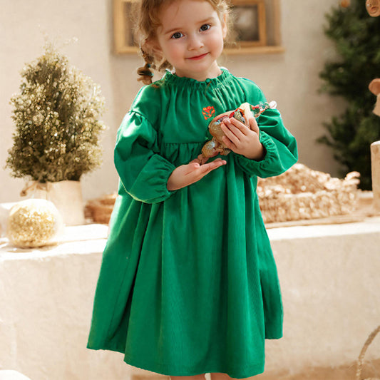 Christmas girls' dress