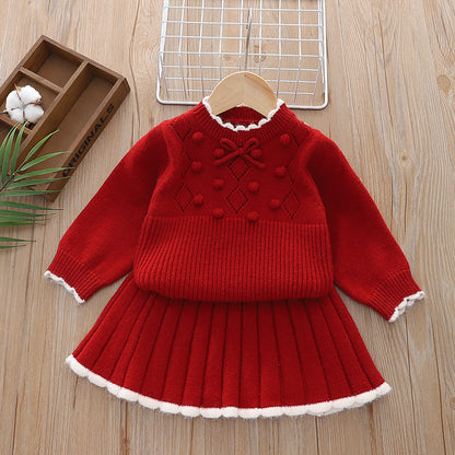 Knitted two-piece set