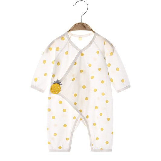 Yellow polka dot long sleeved shirt