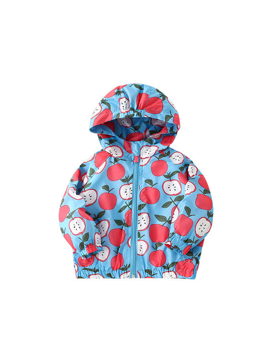 Blue Apple Windbreaker