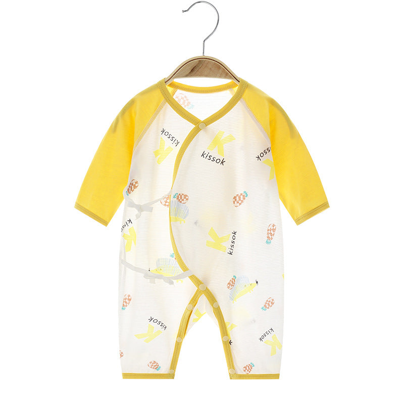 Yellow strawberry long sleeved shirt